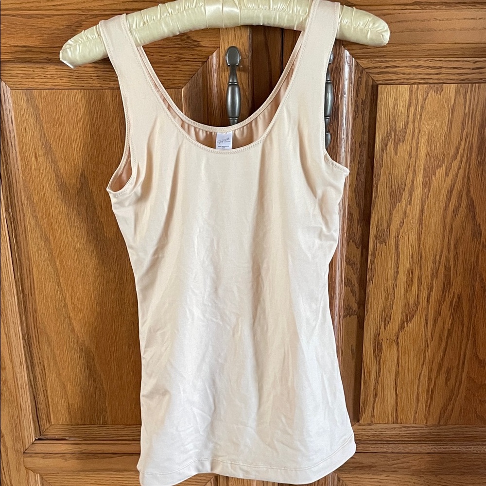 Jaclyn Smith Beige Chemise